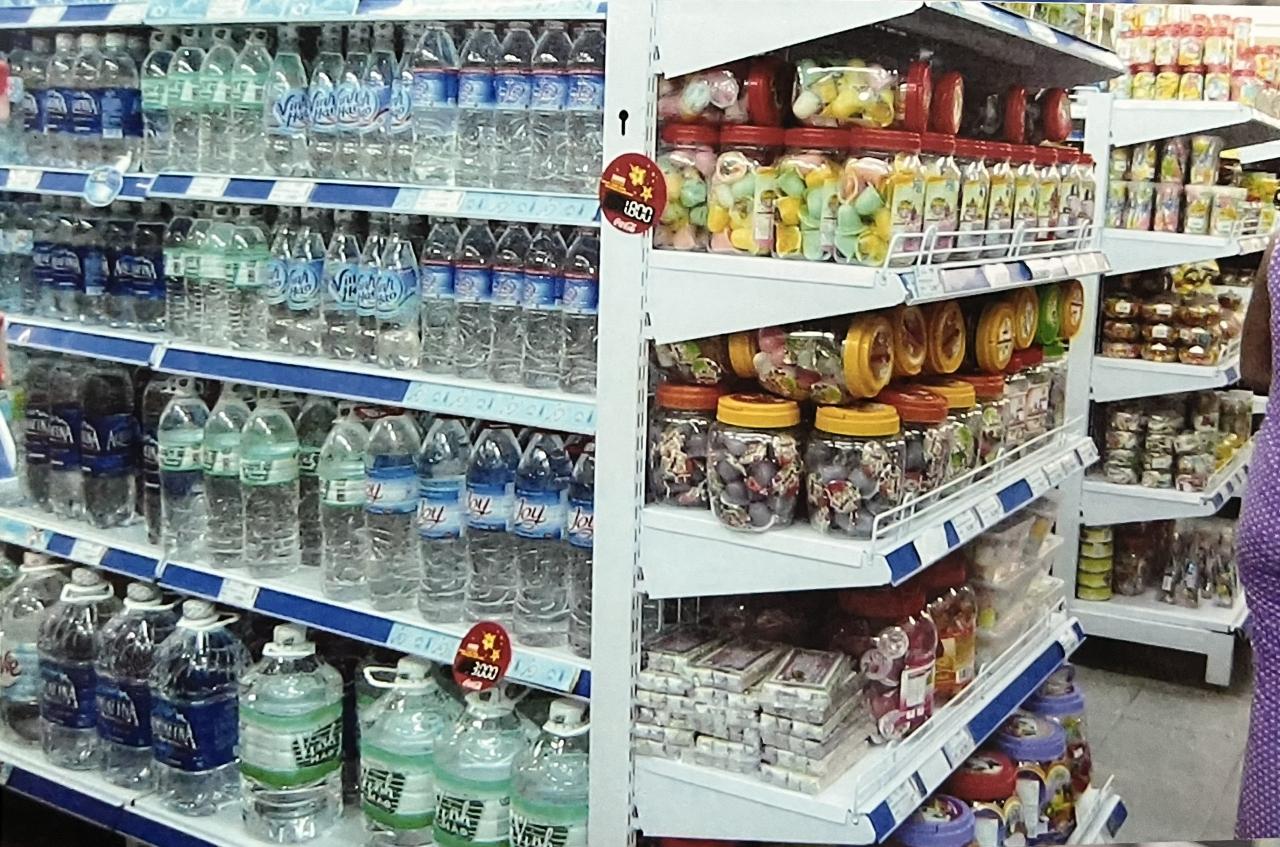 công ty sản xuất kệ siêu thị